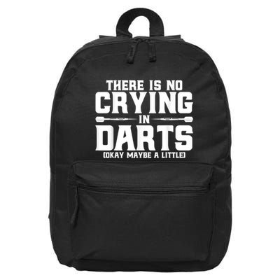 Darts There Is No Crying In Darts Dart Players 16 in Basic Backpack