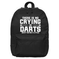 Darts There Is No Crying In Darts Dart Players 16 in Basic Backpack