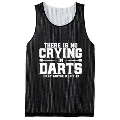 Darts There Is No Crying In Darts Dart Players Mesh Reversible Basketball Jersey Tank