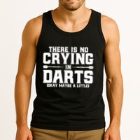 Darts There Is No Crying In Darts Dart Players Tank Top