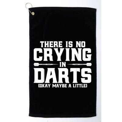 Darts There Is No Crying In Darts Dart Players Golf Towel