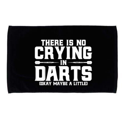 Darts There Is No Crying In Darts Dart Players Microfiber Hand Towel