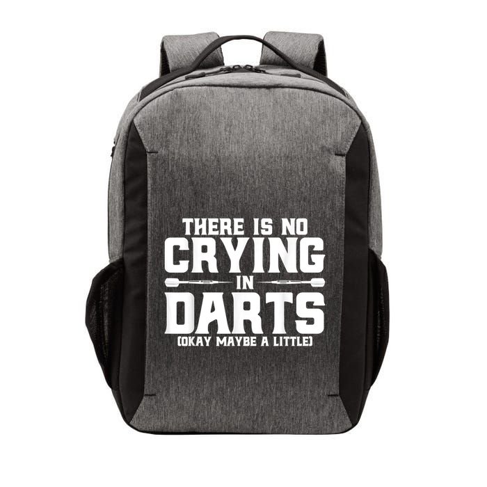 Darts There Is No Crying In Darts Dart Players Vector Backpack