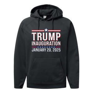 Donald Trump Inauguration Day 2025 Performance Fleece Hoodie