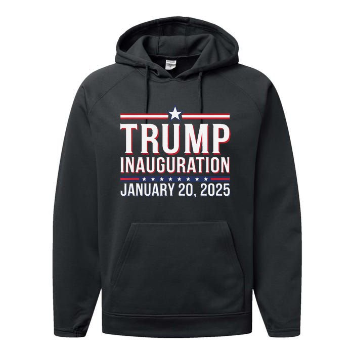 Donald Trump Inauguration Day 2025 Performance Fleece Hoodie