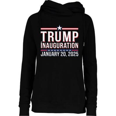 Donald Trump Inauguration Day 2025 Womens Funnel Neck Pullover Hood