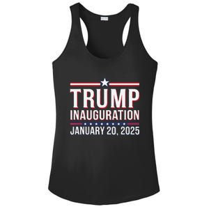 Donald Trump Inauguration Day 2025 Ladies PosiCharge Competitor Racerback Tank