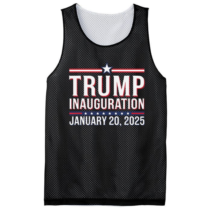 Donald Trump Inauguration Day 2025 Mesh Reversible Basketball Jersey Tank