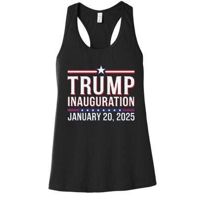 Donald Trump Inauguration Day 2025 Women's Racerback Tank