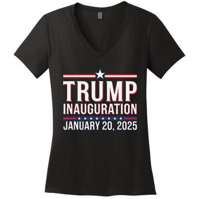 Donald Trump Inauguration Day 2025 Women's V-Neck T-Shirt