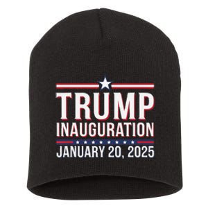 Donald Trump Inauguration Day 2025 Short Acrylic Beanie