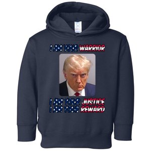 Donald Trump I Am Your Warrior I Am Your Justice I Am Your Reward Toddler Hoodie