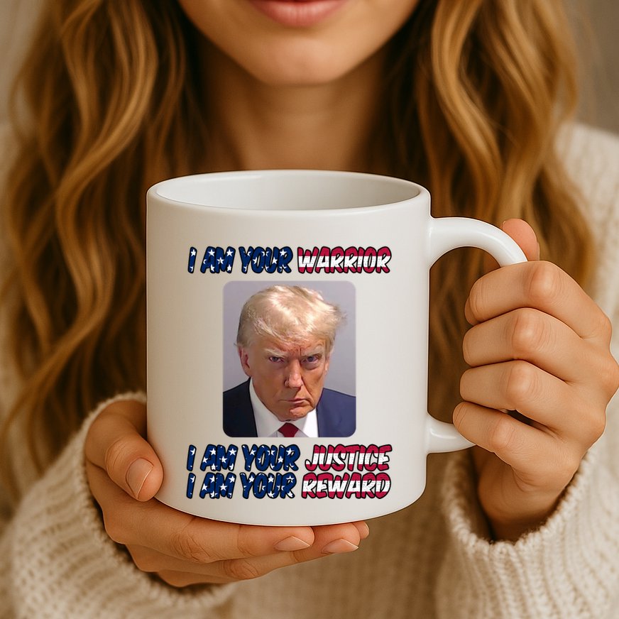 Donald Trump I Am Your Warrior I Am Your Justice I Am Your Reward Mug