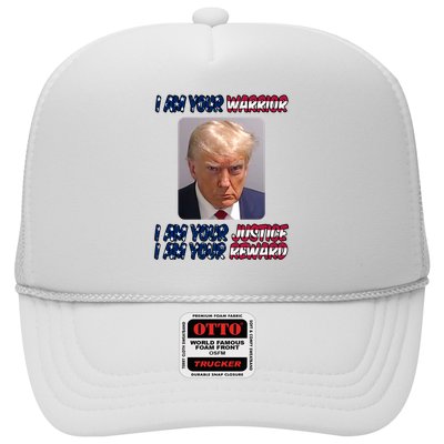 Donald Trump I Am Your Warrior I Am Your Justice I Am Your Reward Trucker Hat