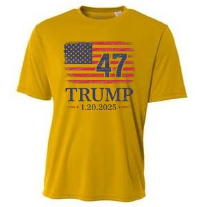 Donald Trump Inaugurationday 2025 47th President Cooling Performance Crew T-Shirt