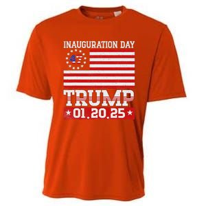 Donald Trump Inauguration Day 2025 47th President Cooling Performance Crew T-Shirt