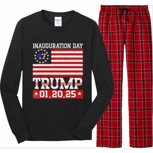 Donald Trump Inauguration Day 2025 47th President Long Sleeve Pajama Set