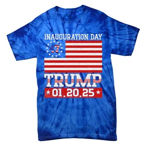 Donald Trump Inauguration Day 2025 47th President Tie-Dye T-Shirt