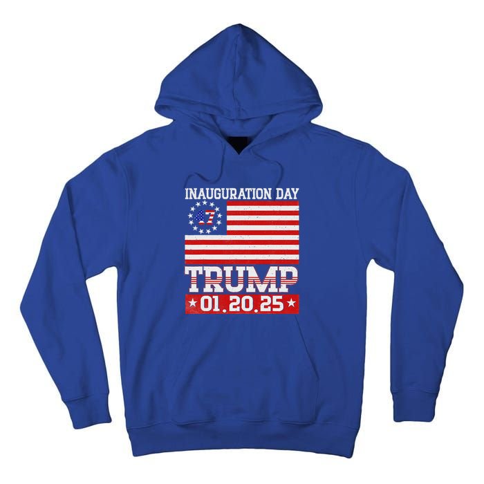 Donald Trump Inauguration Day 2025 47th President Tall Hoodie