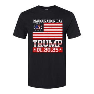 Donald Trump Inauguration Day 2025 47th President Softstyle CVC T-Shirt