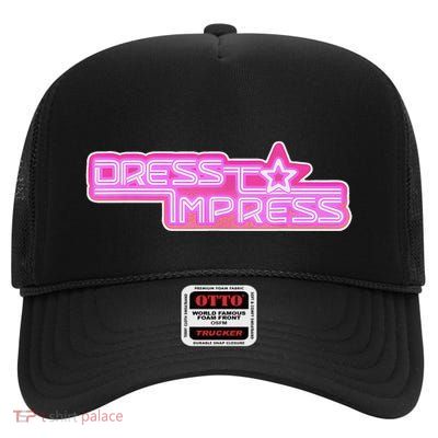Dress To Impress Robux Gaming High Crown Mesh Back Trucker Hat