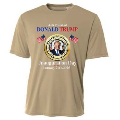 Donald Trump Inauguration Day 2025 47th Usa President Cooling Performance Crew T-Shirt