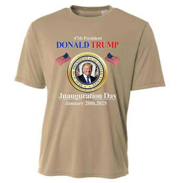 Donald Trump Inauguration Day 2025 47th Usa President Cooling Performance Crew T-Shirt