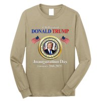 Donald Trump Inauguration Day 2025 47th Usa President Long Sleeve Shirt