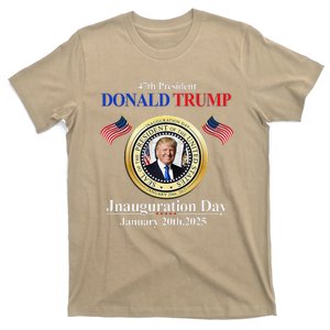 Donald Trump Inauguration Day 2025 47th Usa President T-Shirt