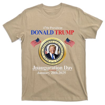 Donald Trump Inauguration Day 2025 47th Usa President T-Shirt