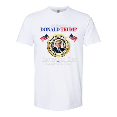 Donald Trump Inauguration Day 2025 47th Usa President Softstyle CVC T-Shirt