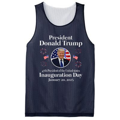 Donald Trump Inauguration Day 2025 47th Usa President Mesh Reversible Basketball Jersey Tank