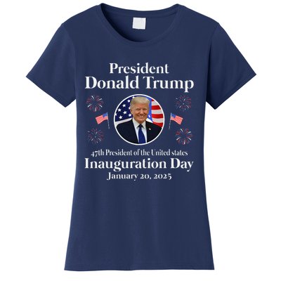 Donald Trump Inauguration Day 2025 47th Usa President Women's T-Shirt