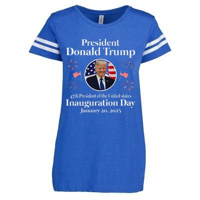 Donald Trump Inauguration Day 2025 47th Usa President Enza Ladies Jersey Football T-Shirt