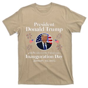 Donald Trump Inauguration Day 2025 47th Usa President T-Shirt