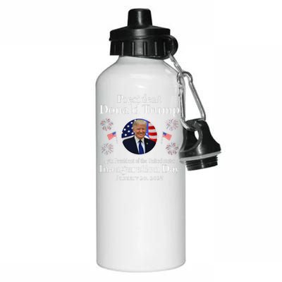 Donald Trump Inauguration Day 2025 47th Usa President Aluminum Water Bottle