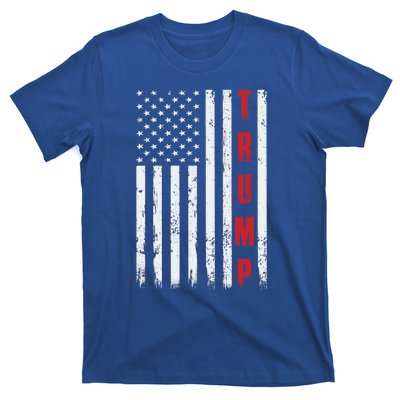 Donald Trump Is My President 4th Of July Usa Trump Flag Gift T-Shirt