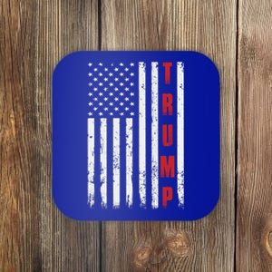 Donald Trump Is My President 4th Of July Usa Trump Flag Gift Coaster