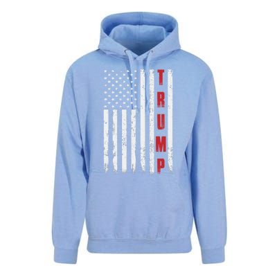 Donald Trump Is My President 4th Of July Usa Trump Flag Gift Unisex Surf Hoodie