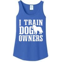 Dog Trainer I Train Dog Owners Dog Training Great Gift Ladies Essential Tank