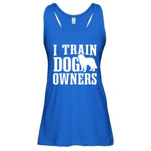 Dog Trainer I Train Dog Owners Dog Training Great Gift Ladies Essential Flowy Tank