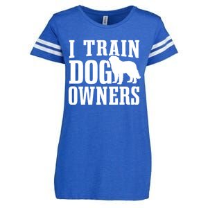 Dog Trainer I Train Dog Owners Dog Training Great Gift Enza Ladies Jersey Football T-Shirt