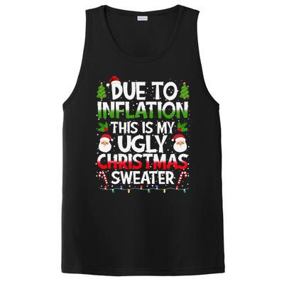 Due To Inflation This Is My Ugly Sweater Family Christmas PosiCharge Competitor Tank