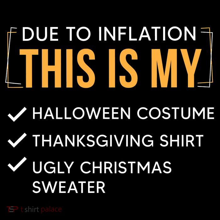 Due To Inflation This Is My Christmas Costume Funny Sustainable Bucket Hat