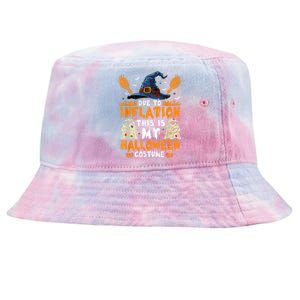 Due To Inflation This Is My Halloween Costume Tie-Dyed Bucket Hat