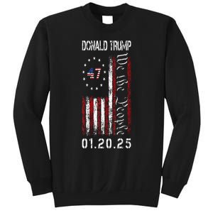 Donald Trump Inauguration Day 2025 47th President Usa Flag Sweatshirt