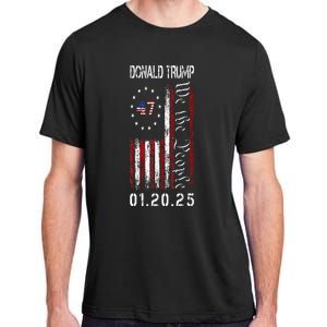 Donald Trump Inauguration Day 2025 47th President Usa Flag Adult ChromaSoft Performance T-Shirt