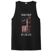 Donald Trump Inauguration Day 2025 47th President Usa Flag PosiCharge Competitor Tank