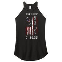 Donald Trump Inauguration Day 2025 47th President Usa Flag Women's Perfect Tri Rocker Tank