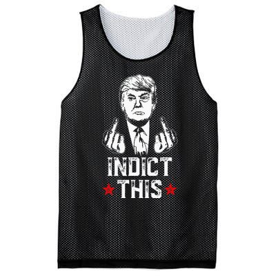 Donald Trump Indict This Political Arrest For Republican Mesh Reversible Basketball Jersey Tank